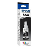 Tinta Epson 664 Negro Ecotank L110/l120/l200/l220/l380/l1300