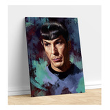 Cuadro Spok Star Trek Decorativo Moderno Pieza Living