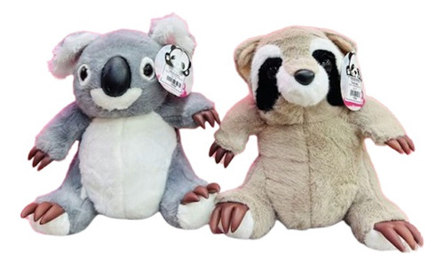 Peluche Koala O Mapache En Felpa 30cm