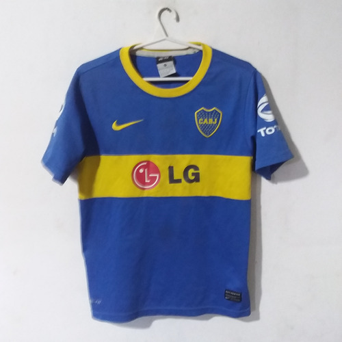 Camiseta Boca  Titular 2013 Nike Original Talle M Niño