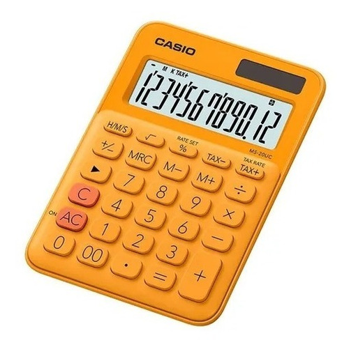 Calculadora De Mesa Casio Ms-20uc Varios Colores Casa Bak