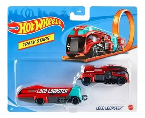 Carrinho Hot Wheels, Track Stars, Loco Loopster/leon/cód:90