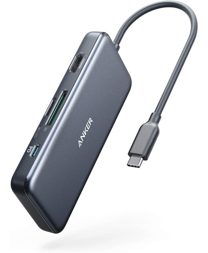 Hub Usb-c - Anker - 2 Port Usb 3.0 - Hdmi 4k 30hz Sd/microsd