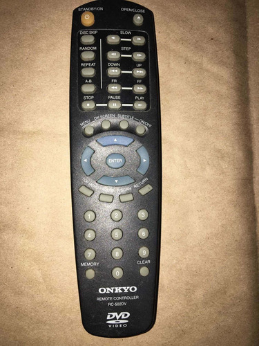 Control Remoto Onkyo Rc-502dv