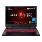 Notebook Acer Nitro 5 I5 8gb Ssd 512gb Geforce Rtx 3050 15.6