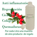 Aceite Almendras 1 Litro Más Aceite Rosa Mosqueta  500 Ml 