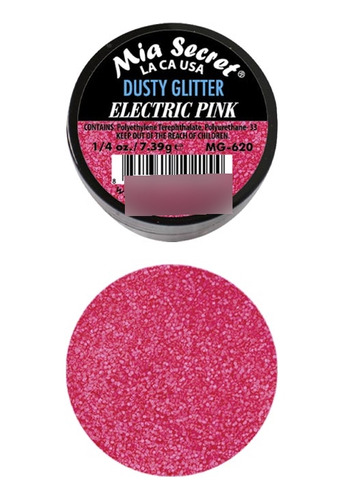 Alpha Glitter Suelto Electric Pink Mia Secret 7gr