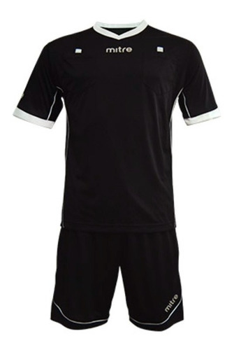 Uniforme De Arbitro Profesional Mitre Color Negro