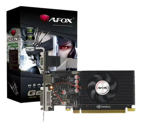 Placa De Video Afox Geforce Gt240 1gb Ddr3 128 Bits Lp -  Hd