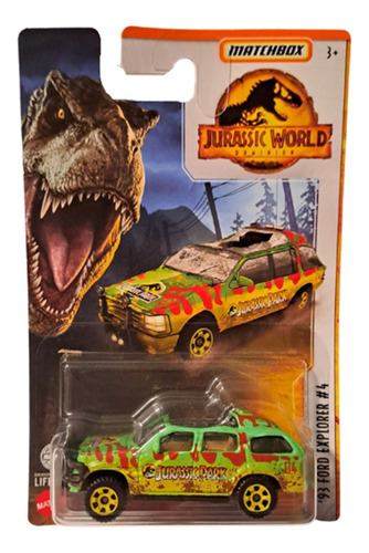 '93 Ford Explorer #4 Jurassic World Dominion Matchbox
