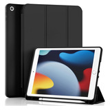 Carcasa Smart Cover + Espacio Lápiz + Lám Para iPad 10.2 7/8