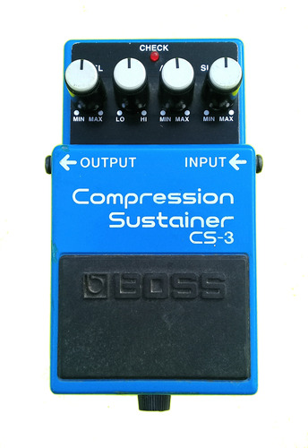 Pedal De Guitarra Boss Compression Sustainer Cs3 Compresor