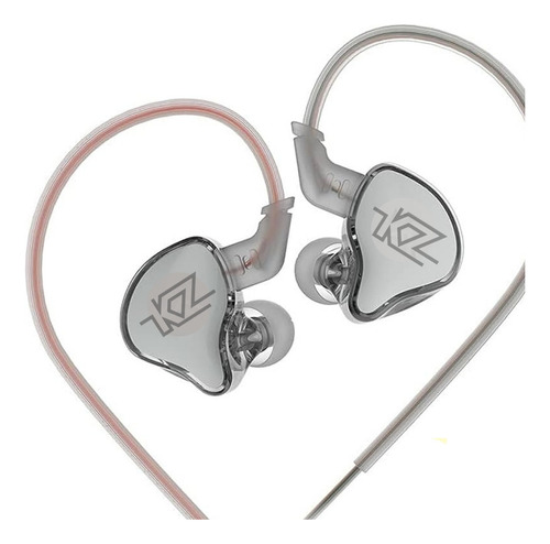 Auriculares In Ear Kz Acoustics Edcx S/mic Gris Monitoreo
