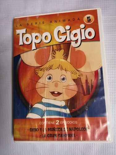 Topo Gigio Película Dvd Original Contiene 2 Episodios 