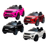 Mini Carro Elétrico Land Rover Evoque Cores