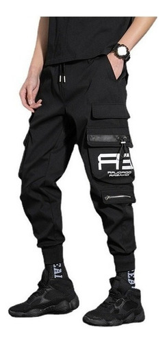 Cintas Harem Joggers Hombre Cargo Pantalones Streetwear