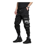 Cintas Harem Joggers Hombre Cargo Pantalones Streetwear