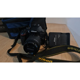 Nikon Kit D3400 + Lente 18-55mm + Bolso. Casi Sin Uso!