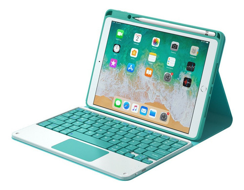 Funda Con Teclado Touchpad Para iPad 10.2 9ª 8ª Generación