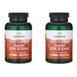 Triple Strenght Super Efa Epa Dha 60cap Pack 2x Envio Gratis