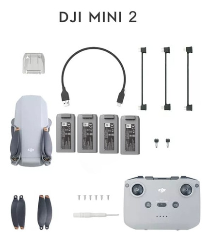 Dji Mini-2 Usado Semi-novo 4k  4 Baterias Bolsa Etc.