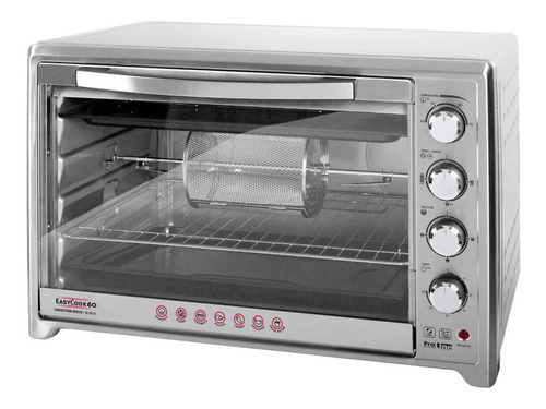 Horno Electrico Sindelen He-850in 85lts 2000w Color Plateado