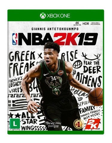 Jogo Mídia Física Nba 2k19 Original Para Xbox One