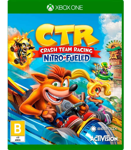 Crash Team Racing: Nitro-fueled Xbox One Seminuevo