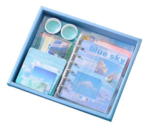 Kit Bullet Journal Scrapbook Álbum De Recortes Diy 155 Pzas