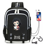 Primaria Mochilas Escolare Impermeable Demon Slayer Usb A030