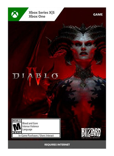 Diablo Iv Standard Edition Xbox One/serie Entrega Inmediata!