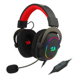 Audífonos Gamer Redragon Gamer Zeus X H510-rgb Negro 7.1