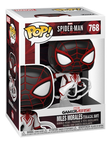 Pop Marvel's Spider-man Miles Morales Miles (track Suit)