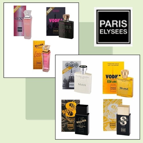 Kit Com 12 Perfumes Paris Elysees A Escolher Original Lacrad