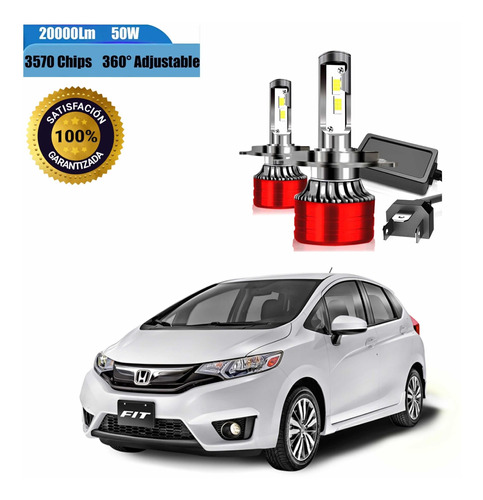 Kit De Led Honda Fit 2015 Al 2020 Csp Led 3570 F5