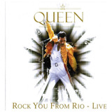Vinilo Queen Rock You From Rio - 1985 En Vivo