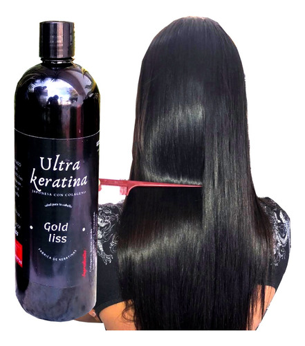 Ultra Keratina Japonesa Con Colageno Y Botox Gold Liss 1lt.