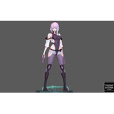 Archivo Stl Impresión 3d - Cyberpunk 2077 - Lucy - Figure Ma