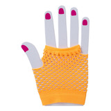 Guantes De Red Corto Miton Retro Cotillon Disfraz Halloween