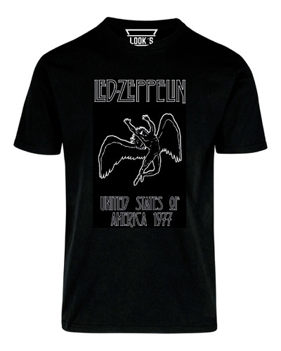 Playera Led Zeppelin Clasica 1977