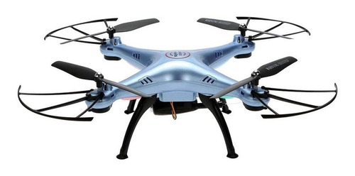 Drone Syma X5hw Con Cámara Hd Blue 2.4ghz 1 Batería