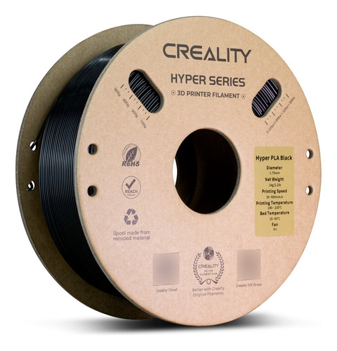 Filamento Pla Hyper 1,75mm Creality - 1 Kg - Diversas Cores