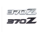 Emblema 370z Nissan Nismo Negro Cromado Autoadherible
