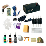 Kit Tattoo Completo Insumos Nano Dig+ Rotativa Bullet Lfdt