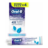 Pasta Dental Oral-b 3d White Anticaries 4 Pzas De 120 Ml C/u