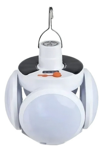 Bombilla De Luz Solar Led Inalambrica Recargable