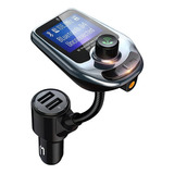 Modulador Carro Bluetooth Mp3 Multifuncional Cargador