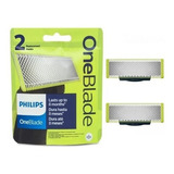 2 Lamina Philips Refil One Blade Original Promoção