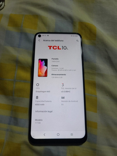 Celular Tcl 10l