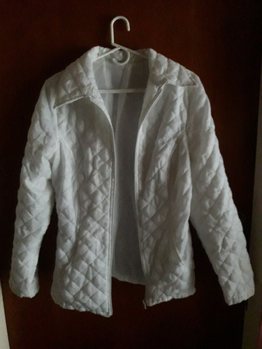 Campera Blanca Matelasse